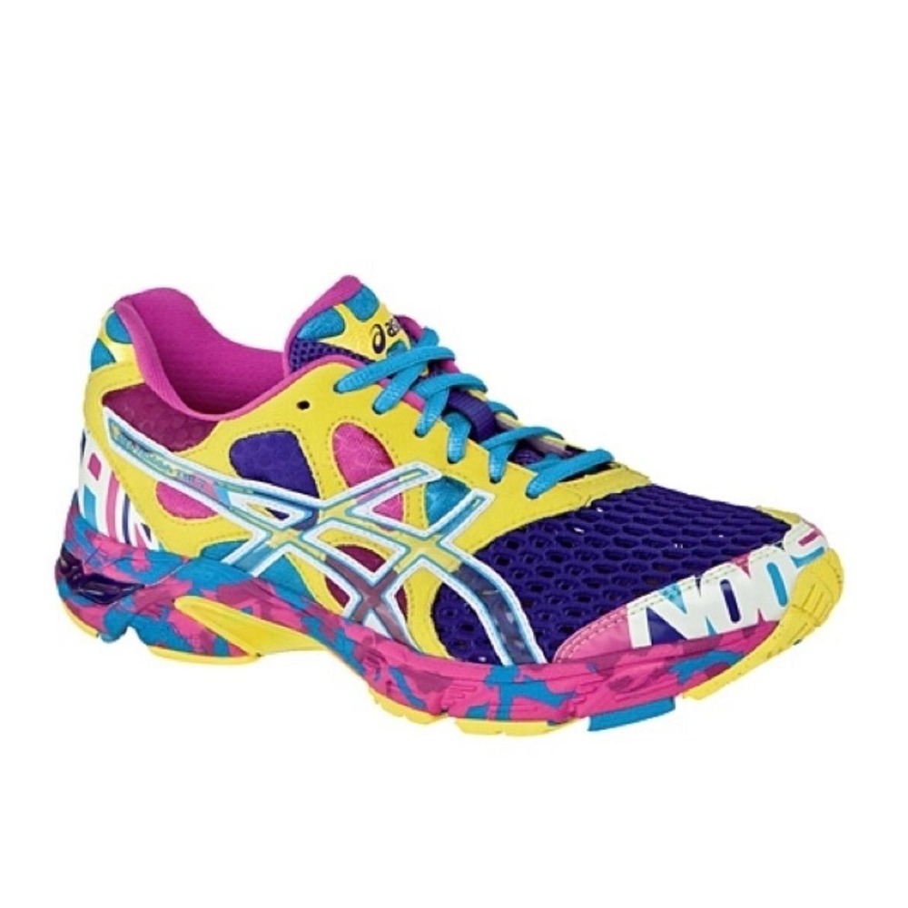 ASICS Gel-Noosa Tri 7 Running Shoes Womens 10.5 Multi Color New T264N Sneaker